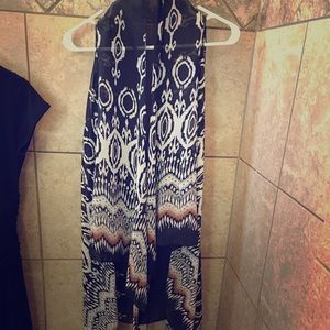 Sleeveless kimono top